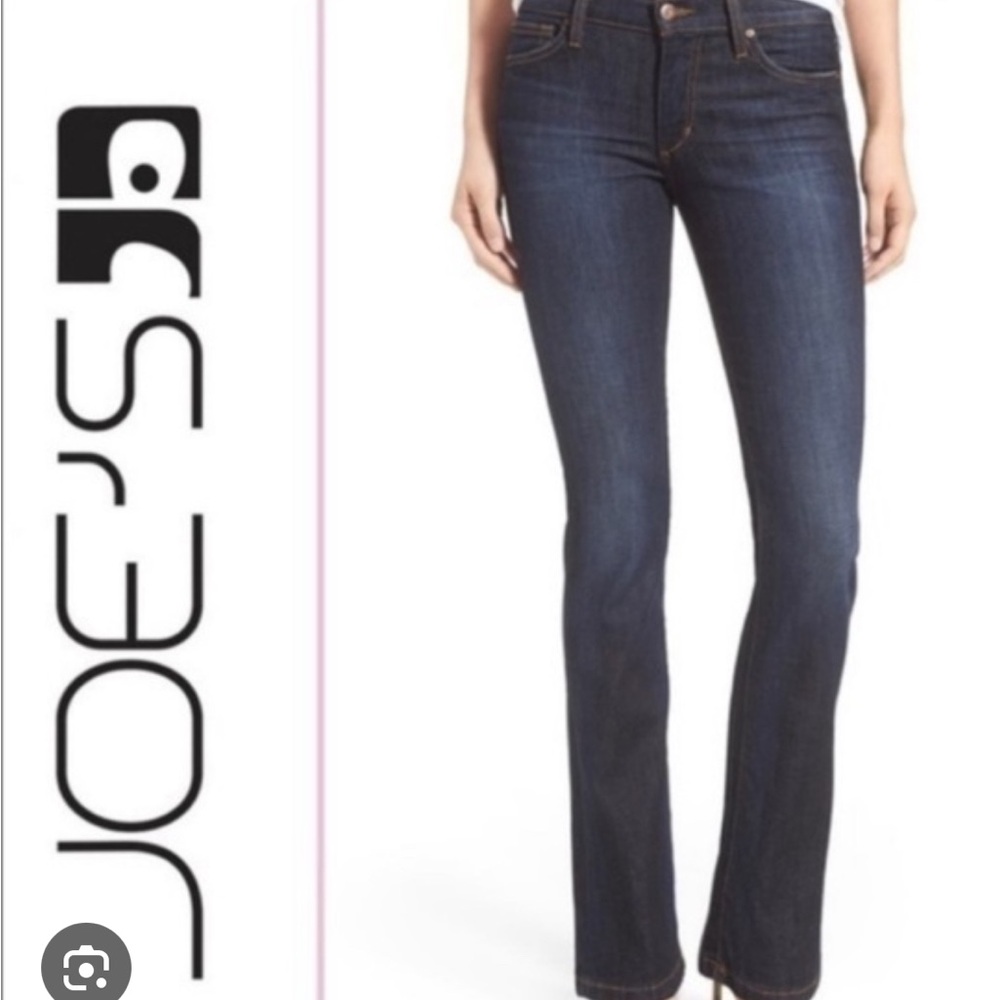 Joe's Jeans Women's Dark Blue Straight Leg Jeans